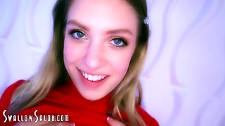 Sexy babes tease and tantalize at the drink salon with some wild dancing and dirty fun