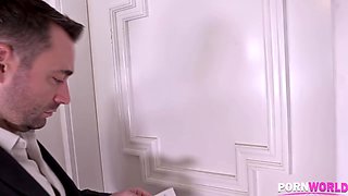 Super hot Latina Ginebra Bellucci's hairy pussy & ass fucked on Christmas GP1119