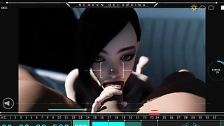 Japanese Echo Takes Assfuck in Space Before Back Cumshot