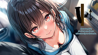 Spanish Hentai JOI - Naughty masturbates you on the Japanese train.