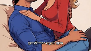 Hot rich Indian  aunty (In Hindi)