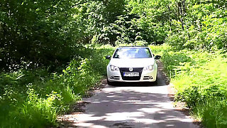 German MILF DP Part 2: Wild Outdoor Double Penetration & Rough Anal Fuck