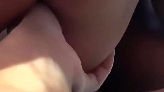 Horny Couple at Home Enjoying Each Other's Boobs and Butt with a POV Cumshot