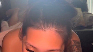 I Owed Him a Favor so Sucked All His Cum Out POV Blowjob