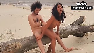 I Smash A Cool Native In A Public Beach And Jism ( )
