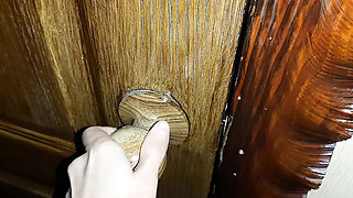 Stepsister Caught Masturbating in Toilet – Real Orgasm