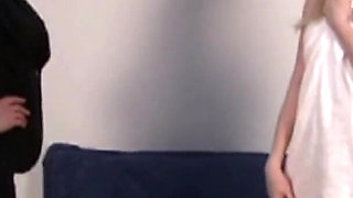 Laci Spanked for Skipping College