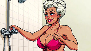 Ai Bathroom Scenes Teasing Shaking Ass