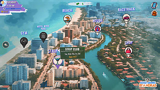 Ep4: Veronika Sex in the Streets of Miami - Grand Tits Adventure (gameplay)