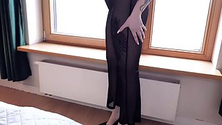 Well-made madam at amateur sex