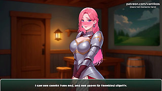 Pink Hair Submissive Teen with Big Tits Gets Her Slutty Pussy Fucked Rough & Creampied Twice - Harem Vs Zombies (steam Game)