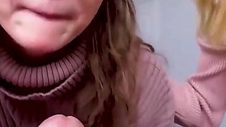 My Cocksucking Stepsis and My Cum-loving Stepcousin Fight for My Cock! - Threesome Full Movie