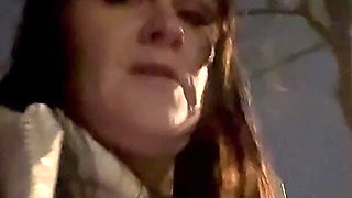 Care Aide Cums in Public Bathroom on Break