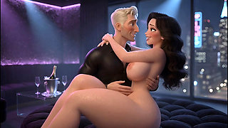 From Chubby & Ignored to Curvy Cock Tease-Ep5  A wife meets strangers at a nightclub and ignores husband.