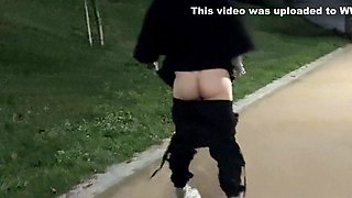 Me Follo A Mi Hermanastra En La Calle Por La Noche Sin Que Nadie Nos Vea - Exloverx With Verified Amateurs And Neferet Exposito