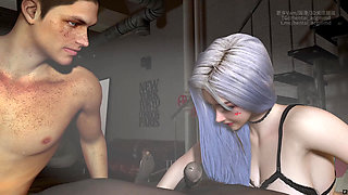 The short and incompetent husband is only worthy of assisting his wife when she is creampied by a black man