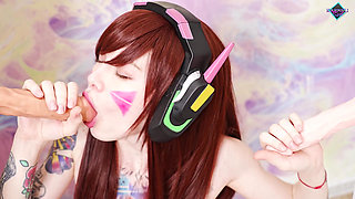 Bukkake for D.VA. Karneli Bandi
