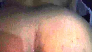 Desi girlfriend anal fuck with huge dildo doggy style - hot Indian bhabhi big ass creampie