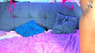 Sitting on Her Face While She Spreads My Buttocks with Her Hands - Double Pleasure