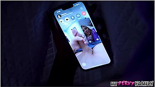 Shhh ! Voluptuous Stepmom Sneaks In Stepsons Room For Some Cock - Lolly Dames And Ethan Seeks