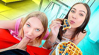 Mia River And Mckenna Lynn - Best Stepfathers Day Ever: Stepdaddys Girls, Mia And Mckenna, All To Myself