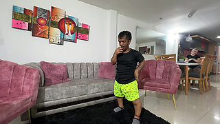 Naughty Pregnant Stepsister Measures My Rich and Huge Penis Believing That It Is Also Small.