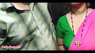 Young Desi Bhabhi Pleased the Landlord by Getting Her Pussy and Ass Fucked