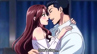 Boss seduce his big tits secretary in office