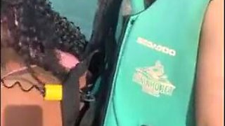 Nasty Mexican Bride Betrays Spouse on Honeymoon Excursion Smashing the Beefy Jetski Coach Monstrous Fuckpole While Husband is Away