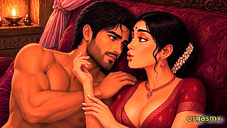 Desi Bride Wedding Night Intimate Romance - Ai Created Video