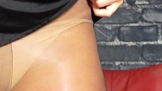 Pantyhose Rip Tease