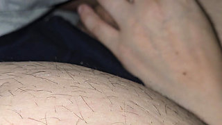 Step mom watches step daughter jerk off her boyfriend big cock