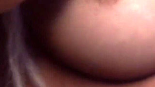 MILF with natural tits is a pro at sucking cock