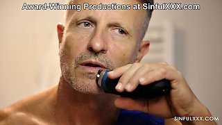 Hot blonde girl having sexy sex at SinfulXXX George Uhl