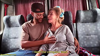 Tattooed 82-Year-Old Granny Pickup Sparks Anal Pounding