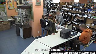 Czech Pawn Shop - Young Girl Likes to Swallow