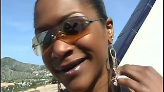 Sexy Black Slut Loves Cock and Pussy