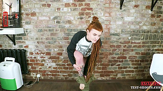 Emo Tattooed Teenager Bryla in Nude Video Casting Interview