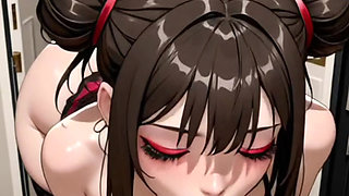 Hentai anime - me fast because my husband is almost here