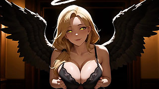 Heaven's Angel Surrenders To Sinful Temptation