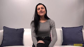 Czech Tereza Mesmerizes in Busty POV Passion
