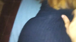 I Pull up Her Dress, I Touch Her Ass, I Slide Her Thong and I Put My Fingers in Her