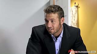 Chad White's Wet Bathroom Passion in Asian Romantic Heat