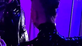 Fucking the suspended slave