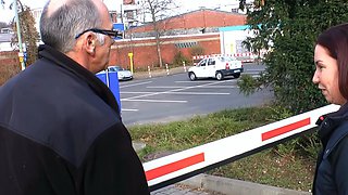Ugly old man seeks German teen 18 and fucks her