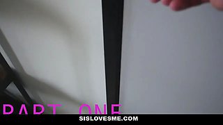 Sislovesme - hot tatted stepsis (Marley Brinx) fucked in the arse