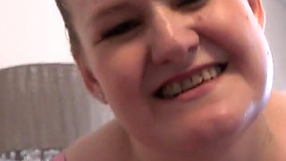 Auntjudys - After Dinner Strip Poker with Your Busty BBW Wife Becky