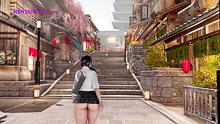BBC Gangbang for Chubby Asian Babe on Street Festival - 3D Anime Sex(Eng Sub)