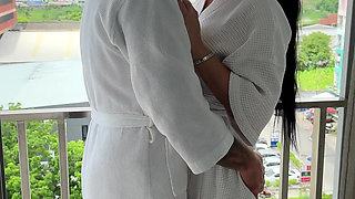 Horny Cheating Wife Rides Her Boss’s Thick Cock During a Business Trip