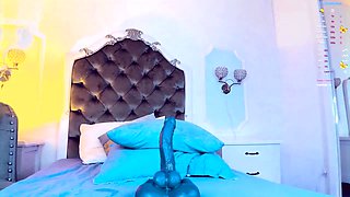 Beautiful Sonya having a horny solo toy masturbation